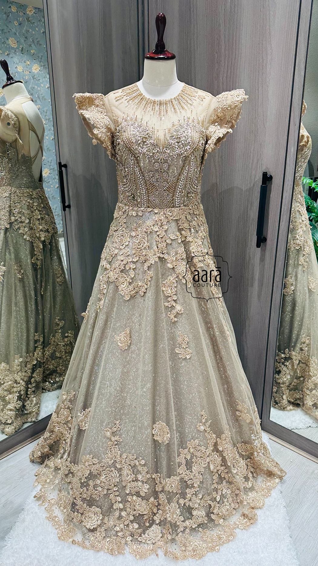 Ivory Lace Wedding Dresses Square Neck Side Split Tulle Wedding Bridal Gowns  | eBay